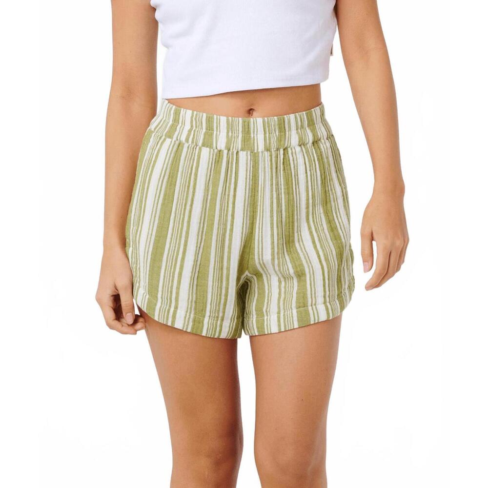 NEW RIP CURL premium surf shorts in olive stripe